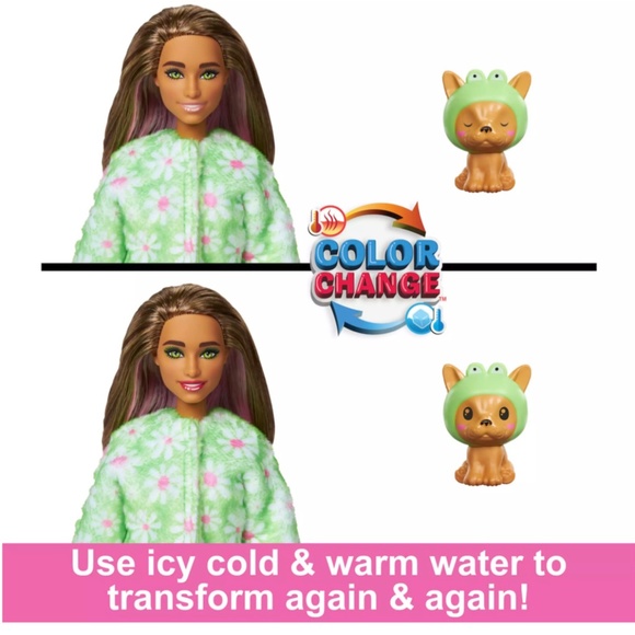 NIP! Barbie Cutie Reveal! 10 Surprises! Pet Inside! - Picture 5 of 6